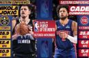 世界杯平台-NBA月最佳(jiā)：约基奇力压SGA 最佳(jiā)新秀杜克双星携手